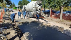 La obra de mejora del acceso a la terminal de ómnibus está en un 80% de su ejecución