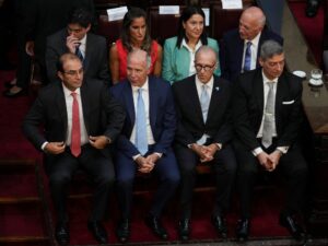 Ausencia de Lijo y gobernadores: bancas vacías en el Congreso.