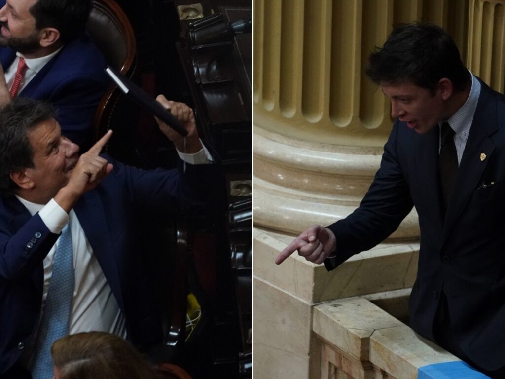 El fuerte cruce entre Manes y Caputo: detrás de escena.