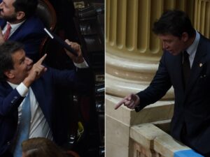 El fuerte cruce entre Manes y Caputo: detrás de escena.