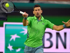 En busca del título 100: Novak Djokovic llega a Indian Wells en busca de un récord.