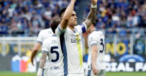 golazo para Inter con una gran definición por encima del arquero