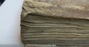 La piel de misteriosos libros medievales escondía una sorpresa peluda