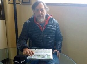 Franco Tirri, el inolvidable "Chiqui" de Okupas, participa de una película producida en Comodoro Rivadavia