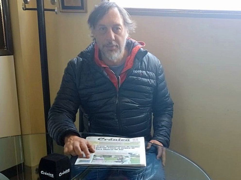 Franco Tirri, el inolvidable "Chiqui" de Okupas, participa de una película producida en Comodoro Rivadavia