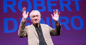 Robert De Niro dijo que tiene miedo a la muerte, "pero no me queda otra"