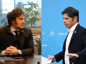 Milei pide a Kicillof renuncia y apoya intervención federal en la Provincia.