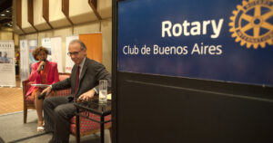 Cambio de autoridades en el Rotary Club