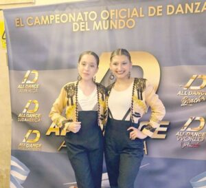 La danza en las venas: Las radatillenses Irina Mansilla y Tiara Quercia, al mundial All Dance
