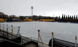 La nieve postergó el partido entre Deportivo Madryn y Quilmes por la Primera Nacional