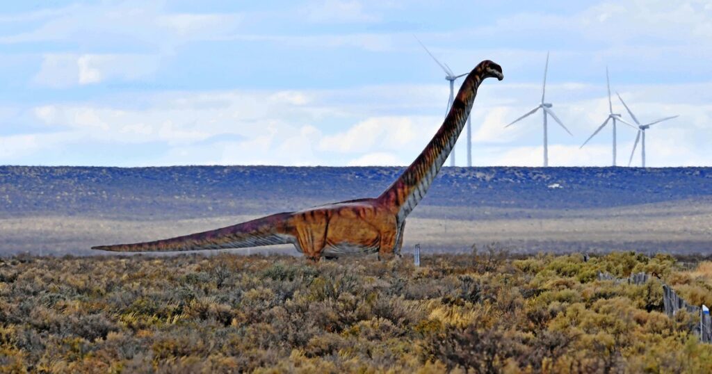 cómo visitar gratis la réplica del Patagotitan mayorum estas vacaciones de invierno