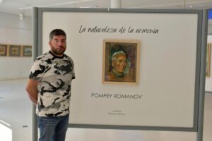 Rawson: Provincia invita a disfrutar de la muestra de arte “La Naturaleza de la Armonía” de Pompey Romanov