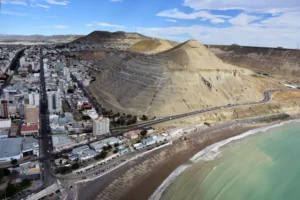 Un sábado primaveral con viento en Comodoro y Rada Tilly