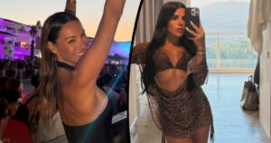 El inesperado encuentro de Pampita y Valentina Cervantes en Ibiza