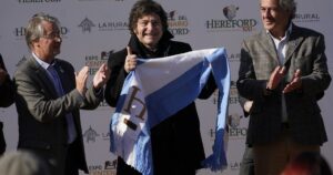 el Presidente asiste hoy a la Rural y se espera que anuncie beneficios para el campo