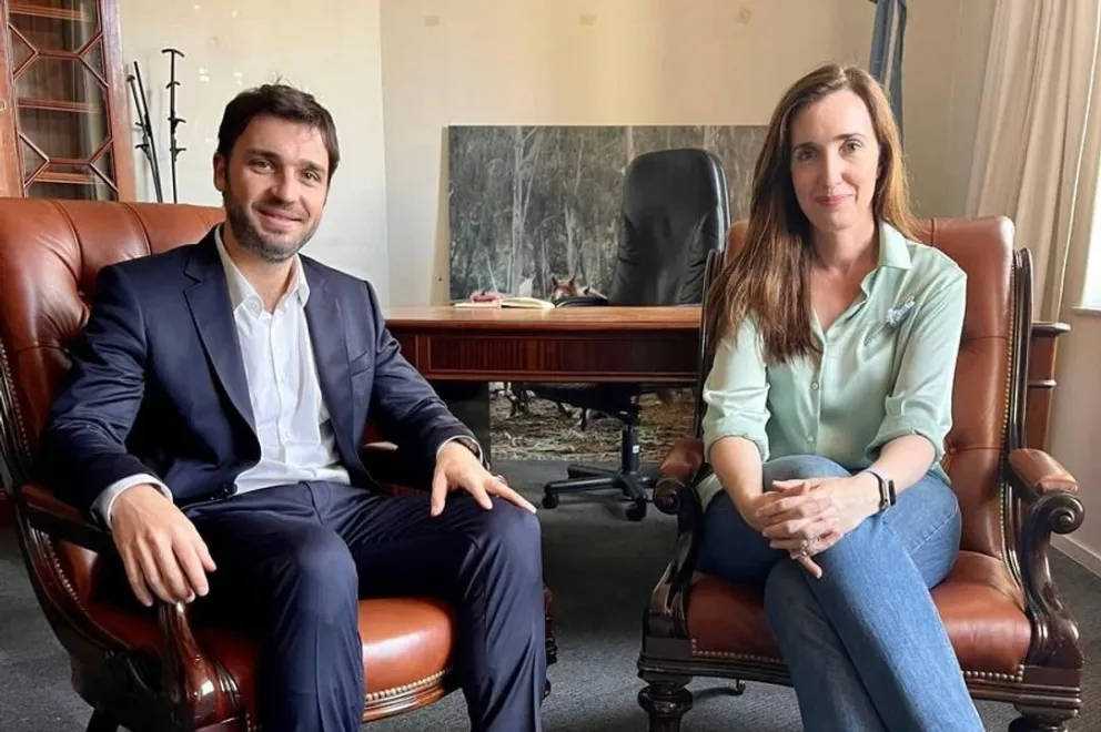 "Nacho" Torres recibirá a Victoria Villarruel