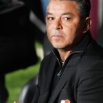 Gallardo reprende a sus jugadores por falta de concentración ante Lanús.