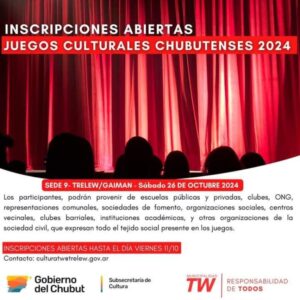 Convocatoria abierta para los Juegos Culturales 2024