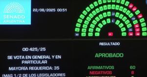 Uno por uno, cómo votaron los senadores para aprobar la ley Garrahan de emergencia pediátrica
