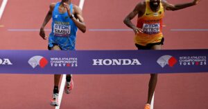 el espectacular cierre con foto-finish en el maratón masculino que consagró un campeón inédito