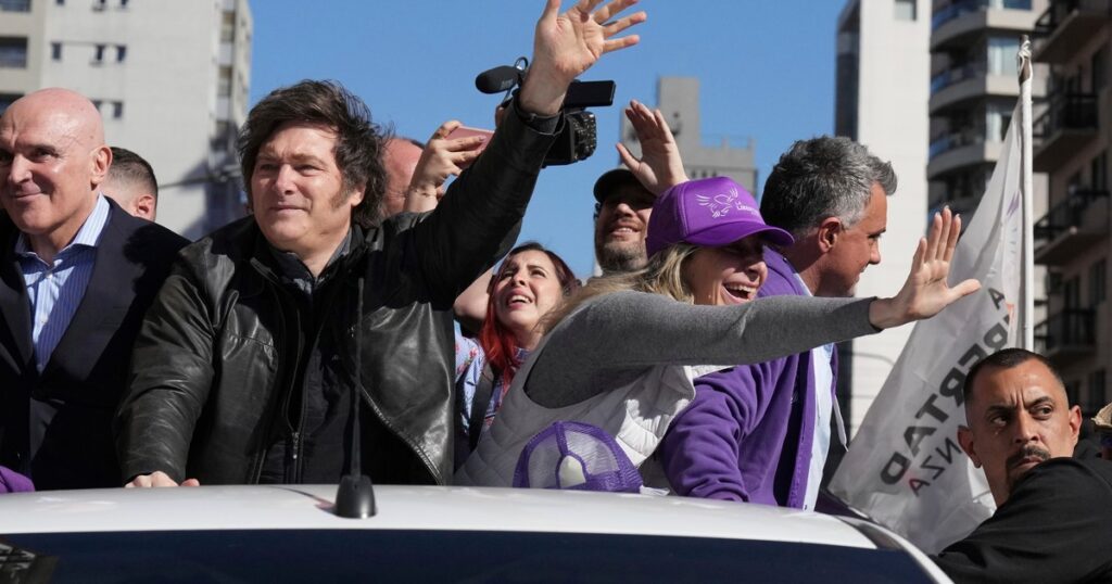 tras el magro resultado en Corrientes, Milei salió a impulsar el cierre de campaña de La Libertad Avanza en Buenos Aires
