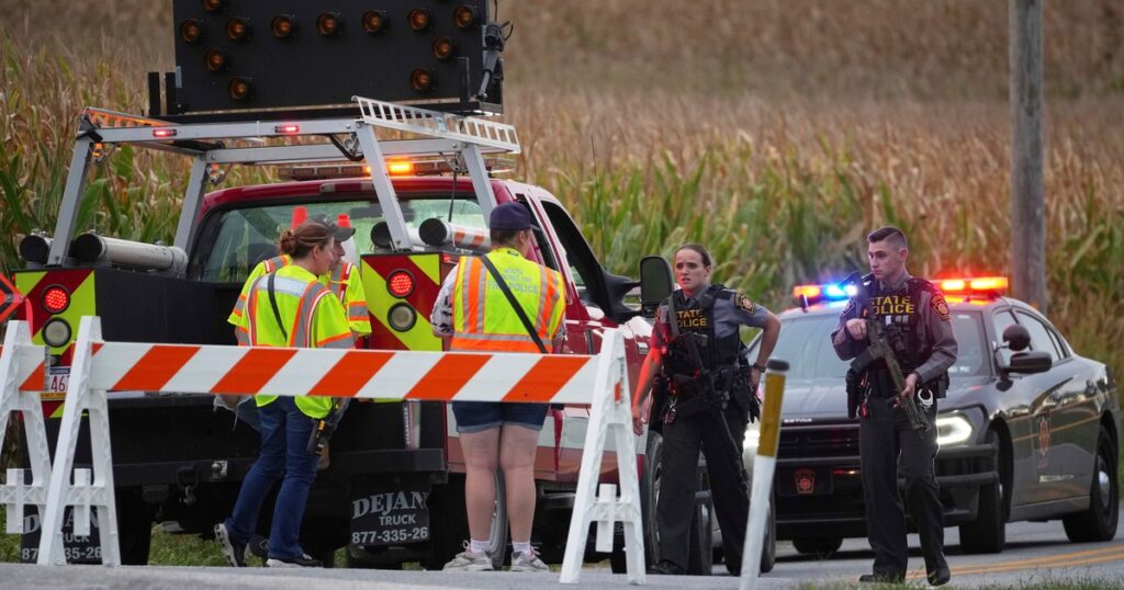 Tiroteo fatal en Pensilvania: tres policías muertos