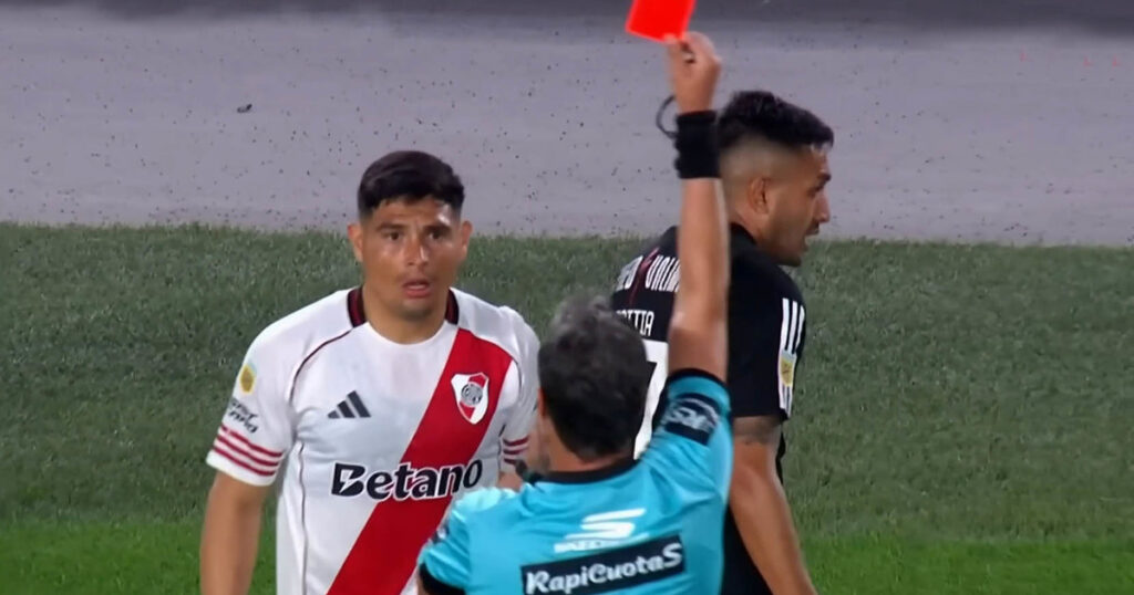 la apelación de River por la sanción de Salas y las otras ocho bajas