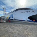 El ferry eléctrico Buenos Aires-Colonia y su impactante terminal en Puerto Madero.