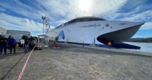 El ferry eléctrico más grande del mundo unirá Buenos Aires con Colonia y una imponente terminal cambiará Puerto Madero