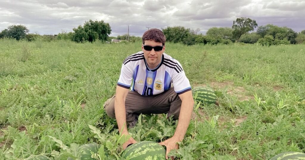 un productor concretó la primera exportación de sandías tras la desregulación del mercado