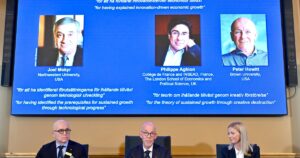 Premio Nobel de Economía a las investigaciones que impulsaron el crecimiento económico a través de la innovación
