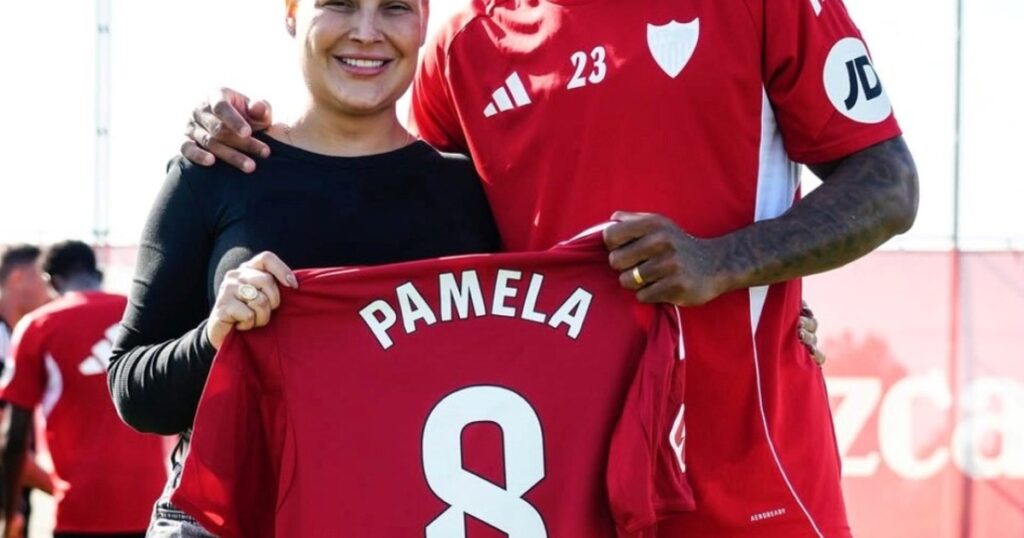 La pareja del capitán de Sevilla dejó atrás un cáncer y Matías Almeyda tuvo otro gesto conmovedor