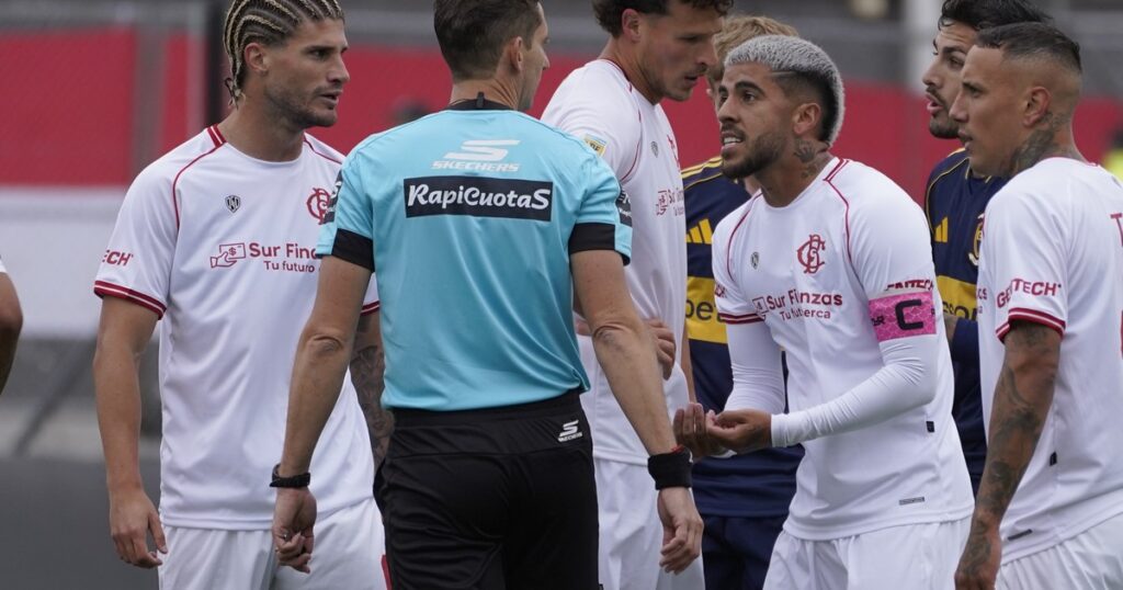 ¿a Nicolás Lamolina lo pararon por perjudicar al equipo de los Tapia contra Boca?