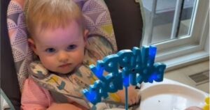 grabó el momento exacto en que descubrió que su hija había quedado ciega