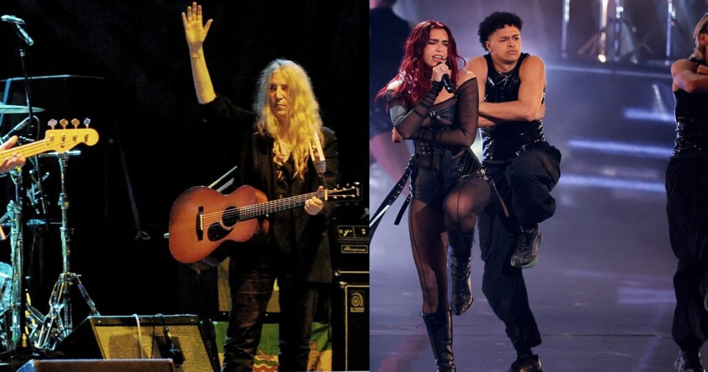 Dua Lipa conecta a sus fans con la legendaria rockera Patti Smith y elogia su nuevo libro "Pan de ángeles"