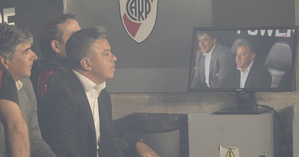 el DT está golpeado y su continuidad en River es un enigma