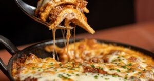 Receta de Lasagna keto