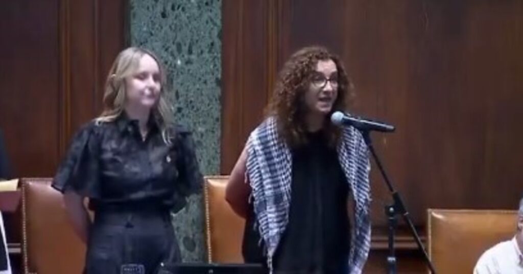 Waldo Wolff le dio la espalda a una diputada que defendió a Palestina y Pitu Salvatierra juró por una radio K