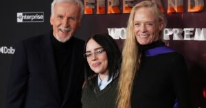 cómo fue la premiere mundial a todo lujo en Hollywood, con James Cameron, Miley Cyrus y Billie Eilish