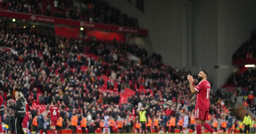 volvió Salah y le ganó al Brighton con doblete de Ekitike