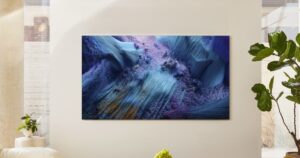 el televisor "inteligente" que transforma emociones en obras de arte