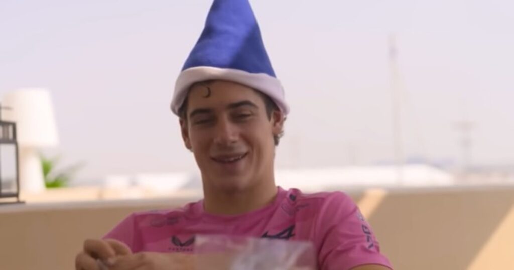 qué recibió Colapinto y cuál fue su obsequio con sello argentino para Bearman