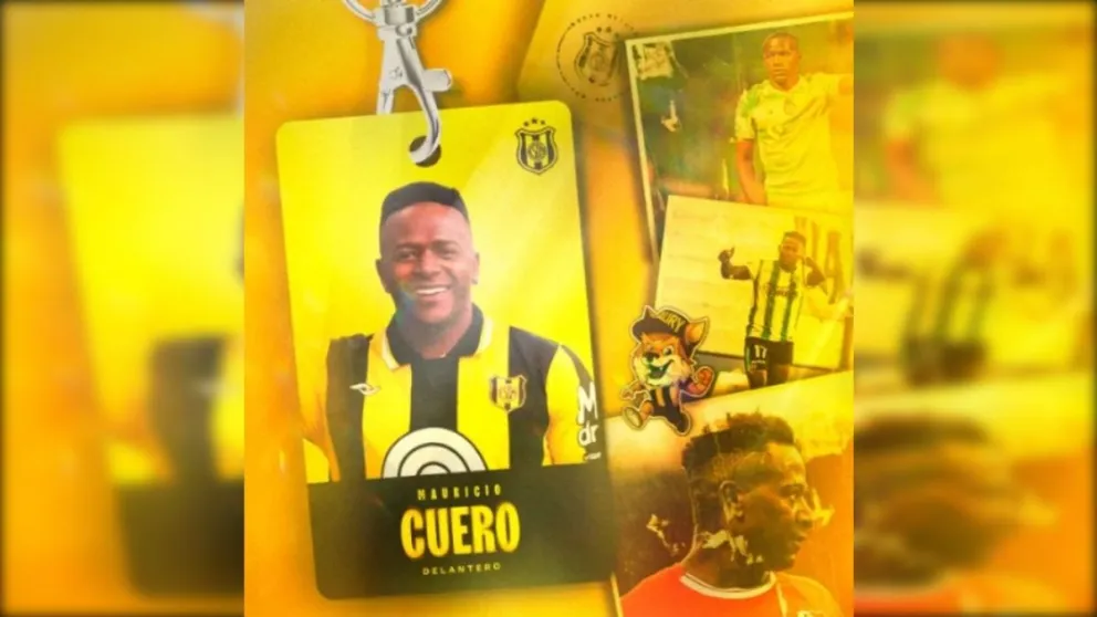 Mauricio Cuero es nuevo jugador de Deportivo Madryn para la Primera Nacional 2025