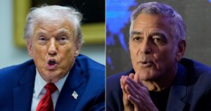 George Clooney y Trump en guerra con comunicados y mensajes en redes sociales por la decisión del actor de radicarse en Francia