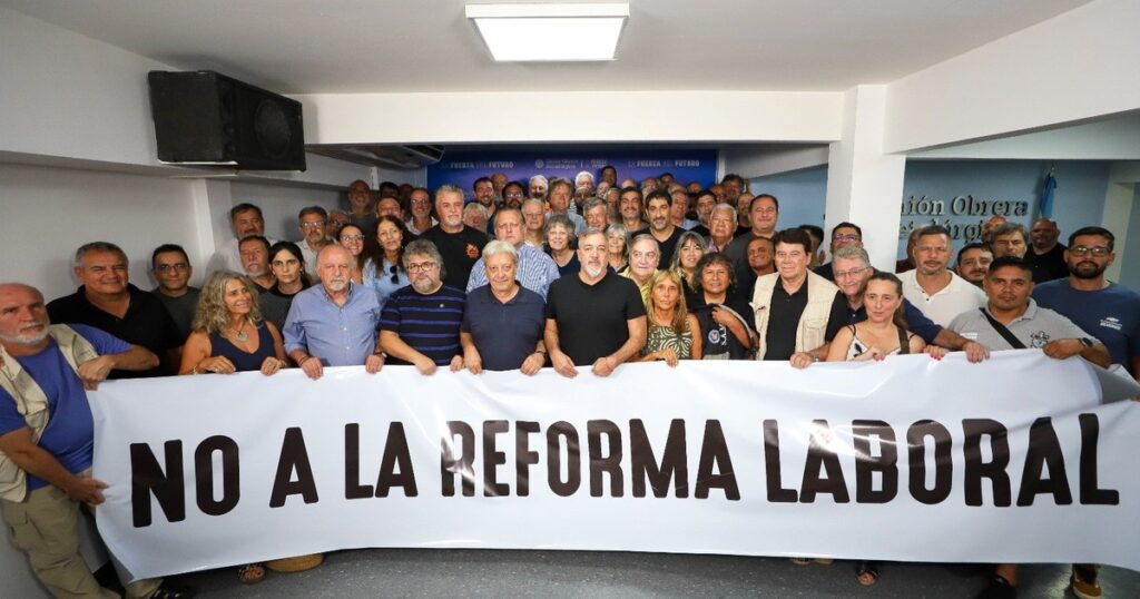 La UOM lanzó un frente sindical contra la reforma laboral y presiona a la CGT por la convocatoria a un paro general