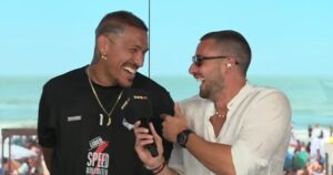 Nicolás Occhiato intentó un “shippeo” con un futbolista denunciado por violencia de género