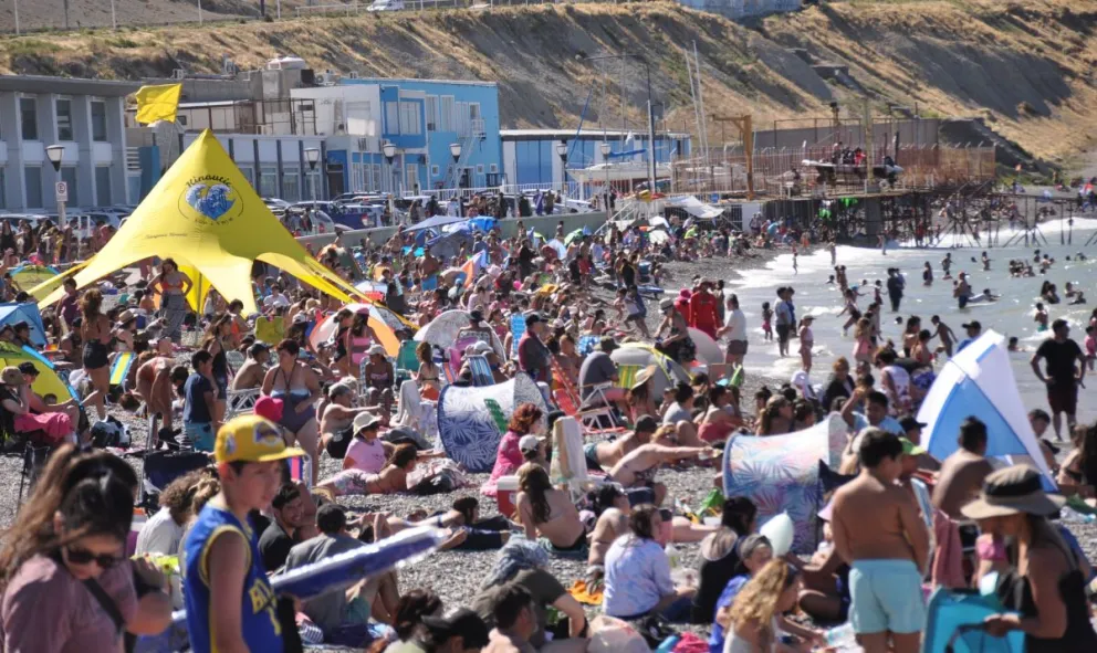 Volvió el calor intenso en Comodoro y Rada Tilly