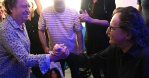 Charly García fue a ver a Andy Summers, de The Police