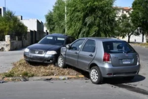 Choque en el centro de Río Gallegos: una mujer mayor fue hospitalizada