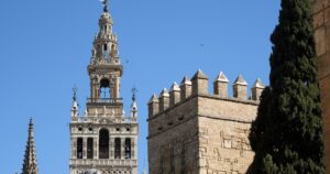 El temporal en España provoca daños en la Giralda de Sevilla